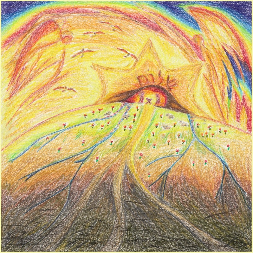 Grafik zur Adventszeit 2025