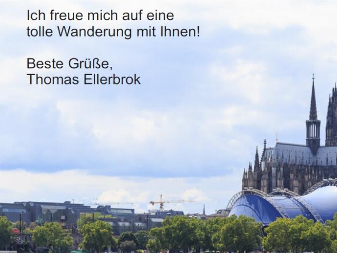 Wanderung nach Köln