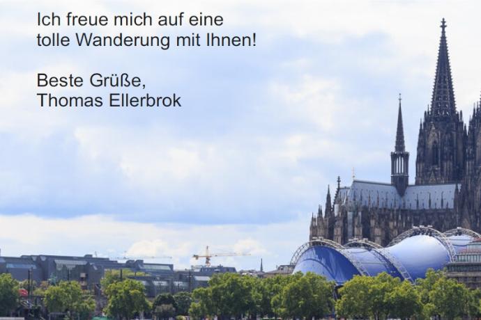 Wanderung nach Köln