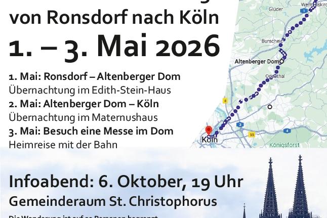 'Ich möch ze Fooss noh Kölle jon'